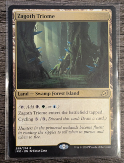 MTG: Zagoth Triome (Ikoria: Lair of Behemoths)(RARE) - Image 1