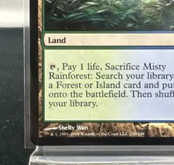 Magic The Gathering: Misty Rainforest Zendikar Regular - MR3 - Image 5