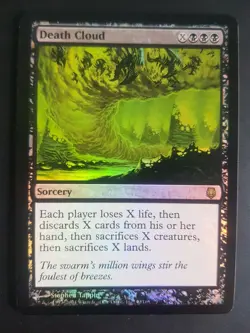 FOIL Death Cloud, Todeswolke, Darksteel, Magic Mtg Karten Sammlung - Image 1