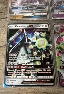 Pokemon TCG GX Lot Of 6 Cards - 2 Of 6 Are Promos Mewtwo, Gardevoir, Lunala Plus - Image 4