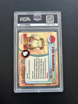 GROWLITHE | #58 | PSA 9 | TOPPS CHROME POKEMON T.V. | G20 - Image 2