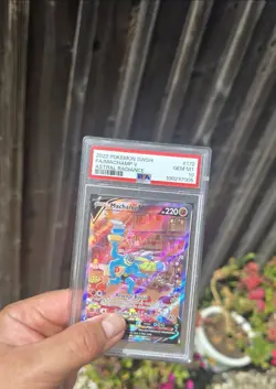 Pokemon Machamp V 172/189 Sword & Shield Astral Radiance PSA 10 - Image 1