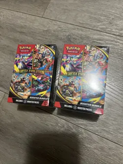 POKEMON MEGA EVOLUTIONS BOOSTER BUNDLES x 2 Factory Sealed - Image 2