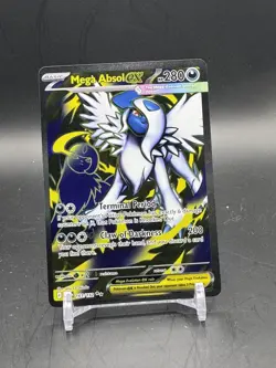 Mega Absol ex Full Art Ultra Rare 161/132 Pokemon Mega Evolution English - Image 1