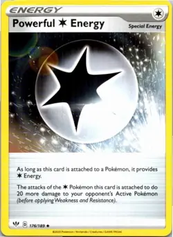 Powerful C Energy #176/189 Pokemon SWSH03: Darkness Ablaze Lightly played - Image 1