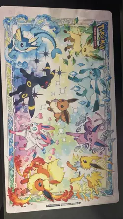 Pokemon Prismatic Evolutions SPC Playmat - Image 1