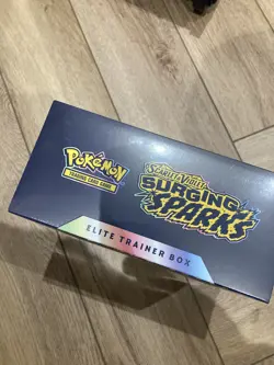 Pokemon TCG Scarlet Violet Surging Sparks Elite Trainer Box + Acrylic case - Image 3