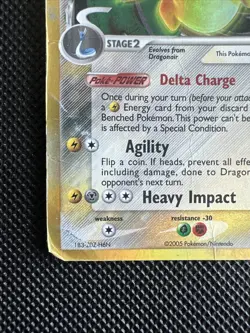 Dragonite (Delta Species) 3/113 Delta Species Holo Rare Pokemon TCG HP DMG - Image 2