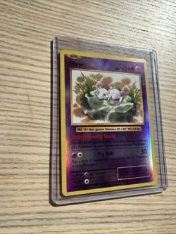2016 Pokemon XY Evolutions 53/108 Mew Holo Rare NM+ - Image 1