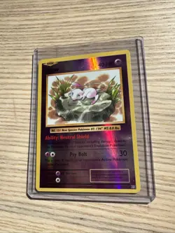 2016 Pokemon XY Evolutions 53/108 Mew Holo Rare NM+ - Image 2