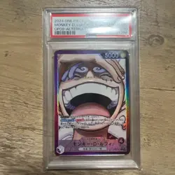 PSA10 Monkey D. Luffy L Leader Parallel OP09-061 Nika ONE PIECE Card Game DDP - Image 1