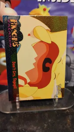 PIKACHU'S Vacation POKEMON "Don't Cry Togepi" Holo Foil TOPPS Trading Card #43 - Image 1