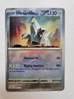 Pokemon TCG Card - Duraludon 069/131 Master Ball Reverse Prismatic Evolutions - Image 1