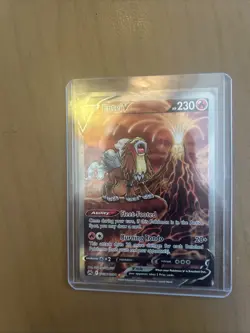 Pokemon Entei V Card 230 HP Fusion Strike Rare Holofoil - GG36/GG70 -Possible 10 - Image 1