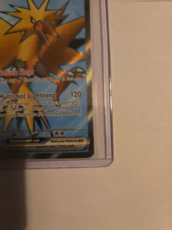 Pokemon TCG Zapdos EX Holo Full Art Ultra Rare Card 192/165 S&V 151 - Image 4