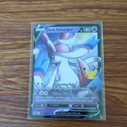 Dark Sylveon V SWSH134 Black Star Promo Celebrations Mint /NM Pokemon Card TCG - Image 1