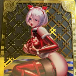 Goddess Story Gold METAL Card - No Serial Number Anime Waifu Error Card 2B - Image 2