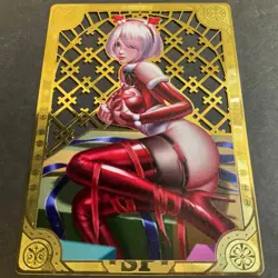 Goddess Story Gold METAL Card - No Serial Number Anime Waifu Error Card 2B - Image 4
