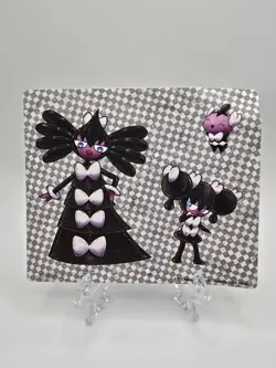 Pokemon Card TCG Gothitelle White Flare Promo 211 W/ Stickers - Mint - Image 2
