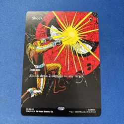 Shock (Borderless) - non foil - 0027 MTG Marvel Universe Spider-Man MTG - Image 1