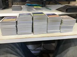 1000+ White Border MTG Basic Land Lot Plains Island Forest Mountain Swamp - Image 5