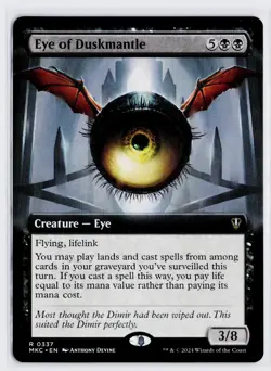 Eye of Duskmantle - Extended Art R MTG Commander: Murders at Karlov Manor M/N - Image 1