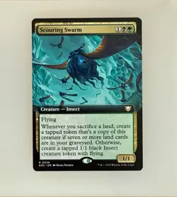 MTG - Scouring Swarm (Extended Art) Commander: Edge of Eternities Regular NM - Image 1