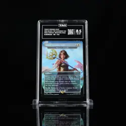 TAG 8.5 YUNA'S SENDING STAFF MTG SECRET LAIR DROP #1863 FF WEAPONS FOIL - Image 1