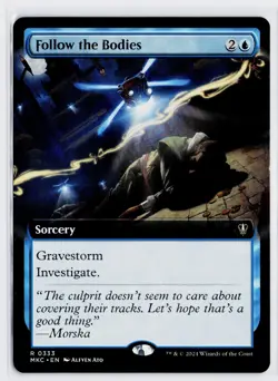 MTG Borderless Commander: Murders at Karlov Manor MKC Follow the Bodies NM - Image 1