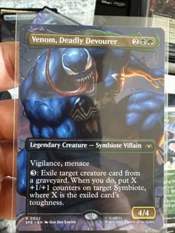 Venom, Deadly Devourer Borderless 22 MTG Marvel's Spider-Man - Image 1