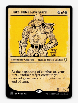 Duke Ulder Ravengard (Showcase) - [Commander Legends: CLB] MTG Magic 🔥⚪ - Image 1
