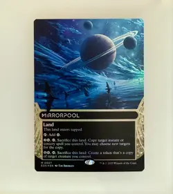 MTG - Mirrorpool (0027) (Borderless) Edge of Eternities: Stellar Sights Foil NM - Image 1