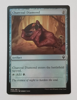 1x Charcoal Diamond FOIL Commander Legends MTG Magic the Gathering NM - Image 1