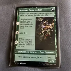 Esper Origins // Summon: Esper Maduin (REGULAR) x1 - MTG Final Fantasy FIN #185 - Image 3