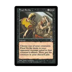 WOTC MtG Portal Final Strike (R) NM - Image 1