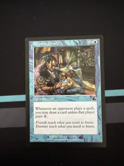 Rhystic Study Prophecy Mtg Magic The Gathering Card LP - Image 1