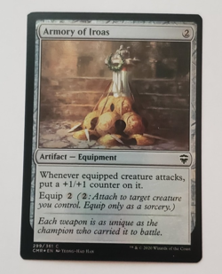 1x Armory of Iroas FOIL Commander Legends MTG Magic the Gathering NM - Image 1