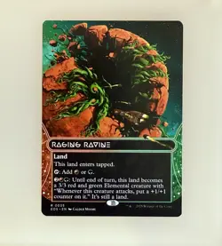 MTG- Raging Ravine (0035) (Borderless) Edge of Eternities: Stellar Sights Reg NM - Image 1