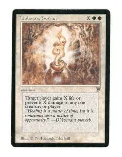 Alabaster Potion - Magic the Gathering MTG - LEGENDS - MP - Image 1