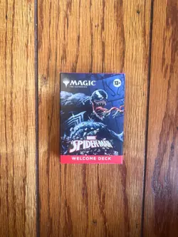 BLACK MTG Marvel Spiderman Welcome Deck - SDCC 2025 Magic The Gathering - Image 1