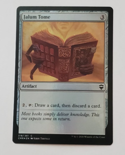 1x Jalum Tome FOIL Commander Legends MTG Magic the Gathering NM - Image 1