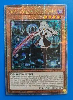 Near Mint Yugioh Sky Striker Ace - Raye Quarter Century Secret Rare RA04-EN026 - Image 1
