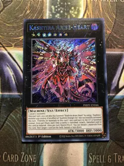 *** KASHTIRA ARISE-HEART *** 1ST EDITION SECRET RARE PHHY-EN046 YUGIOH! - Image 1