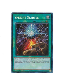 Yugioh Yu-Gi-Oh! Spright Starter BLTR-EN104 1st edition Secret Rare NM - Image 1