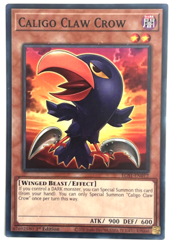 YuGiOh! - Caligo Claw Crow - EGS1-EN012 - 1st Edition - Common - Image 1