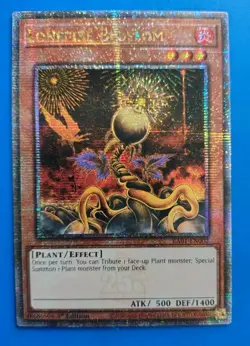 NM Yugioh Lonefire Blossom RA01-EN002 Quarter Century Secret Rare 1st Edition - Image 1
