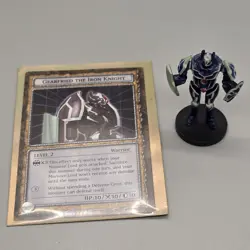Yugioh Gearfried The Iron Knight ST-06 Dungeon Dice Monsters DDM Figure and Card - Image 1