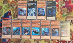 33cd LED9 Rare & Common Fish/Shark/Sea Serpent Core + Abyss Dweller Mint YuGiOh - Image 1