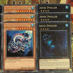 33cd LED9 Rare & Common Fish/Shark/Sea Serpent Core + Abyss Dweller Mint YuGiOh - Image 3