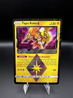Tapu Koko Prism Star Holo Card 51/181 Sm-Team Up Edition - Image 1